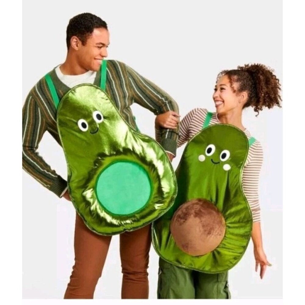 Brand New Avocado Couple Funny Adult Costume (Pair) Hyde And Eek Nwot